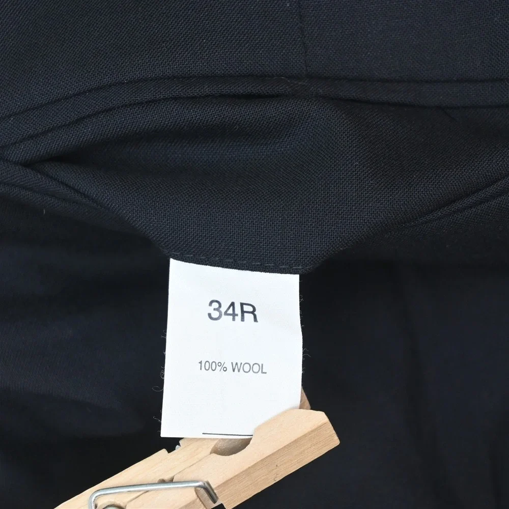 Jos A Bank 40S 32x30 Navy Blue 100% Wool Mens Jacket Pants Suit